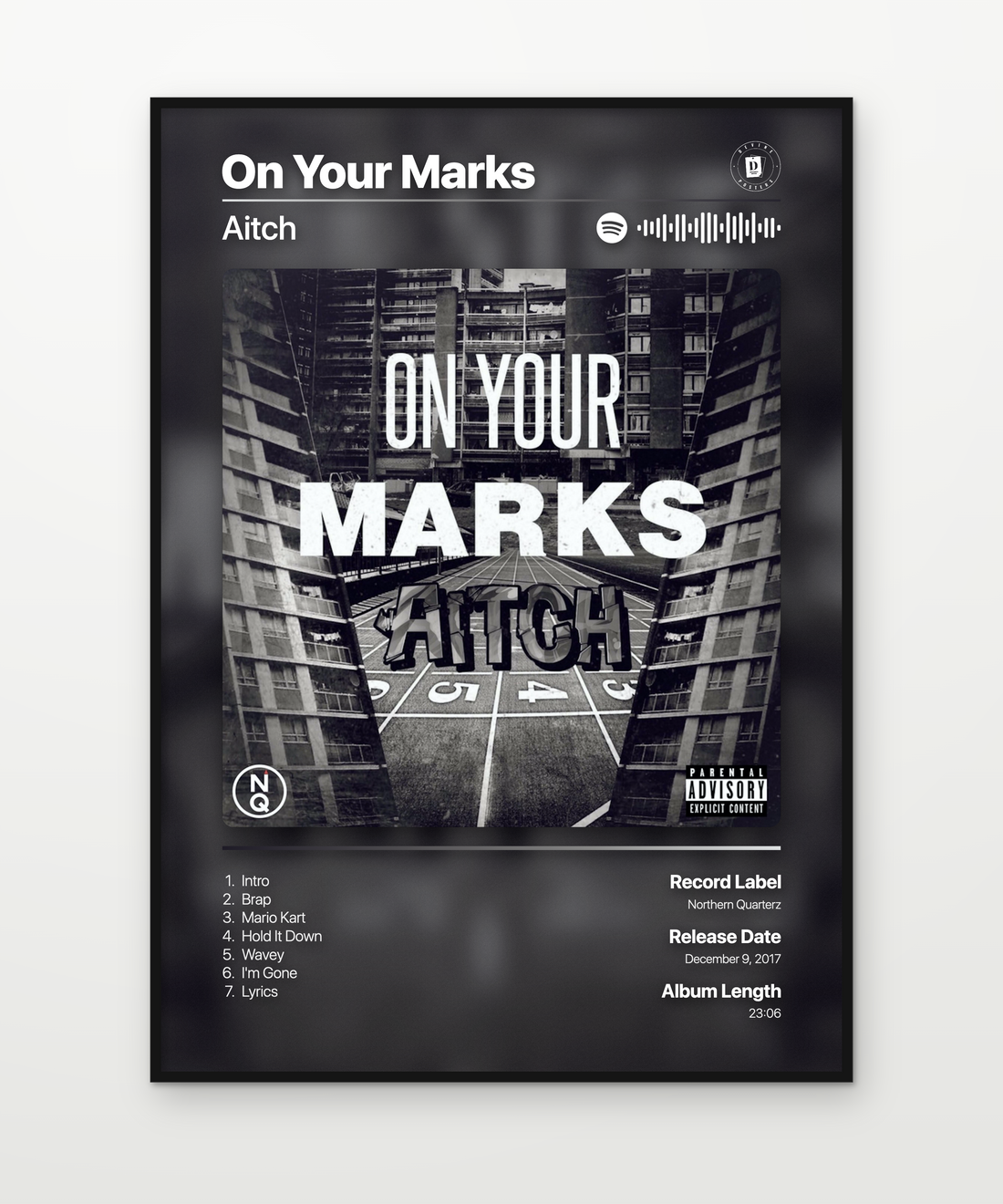 Aitch On Your Marks