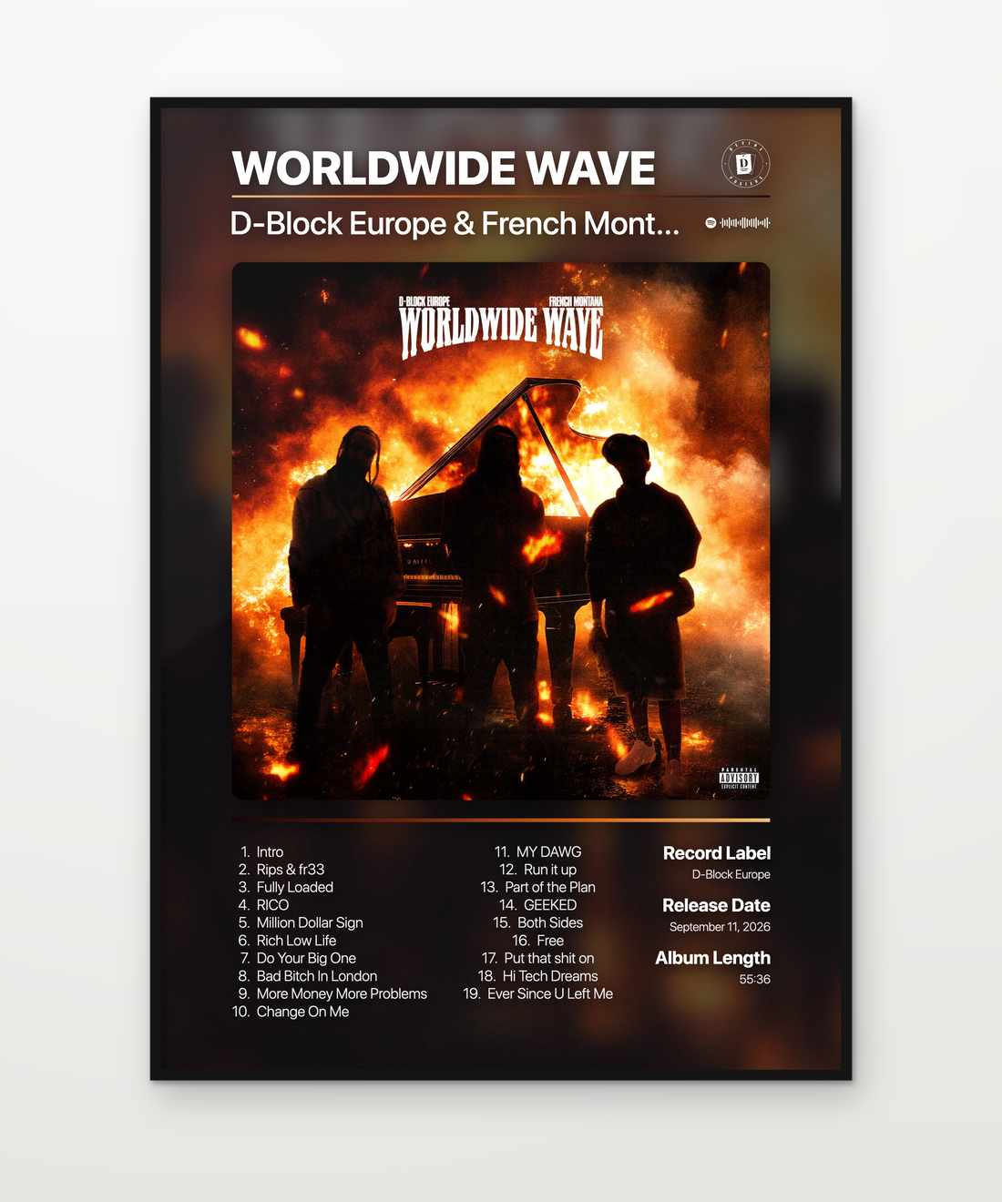 D-Block Europe French Montana WORLDWIDE WAVE