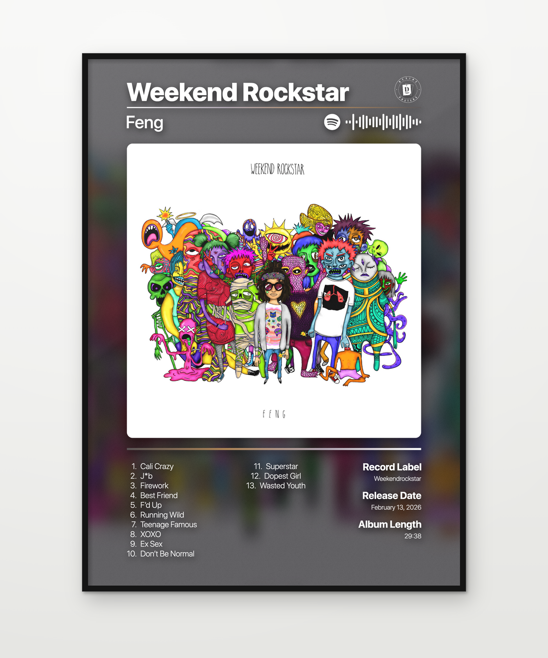 Feng Weekend Rockstar