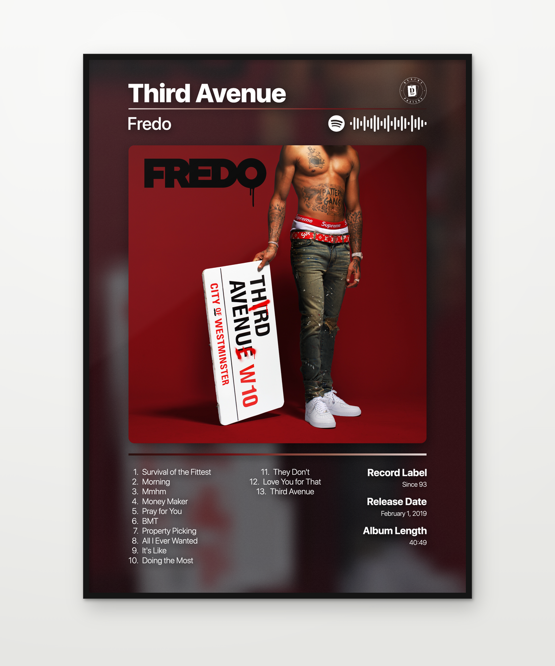 Fredo Third Avenue