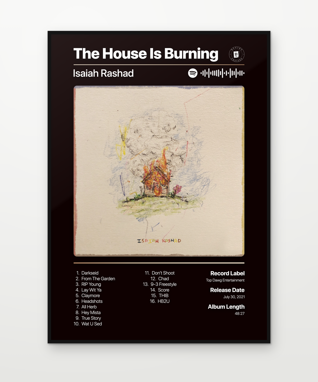 Isaiah Rashad The House Is Burning 2021