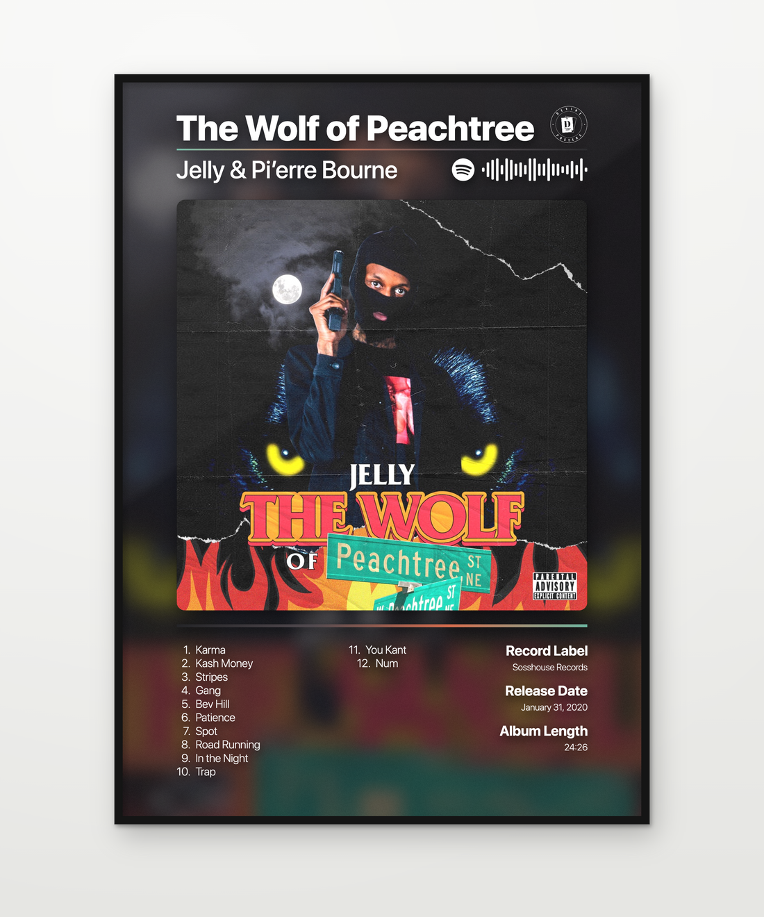 Jelly Pierre Bourne The Wolf of Peachtree