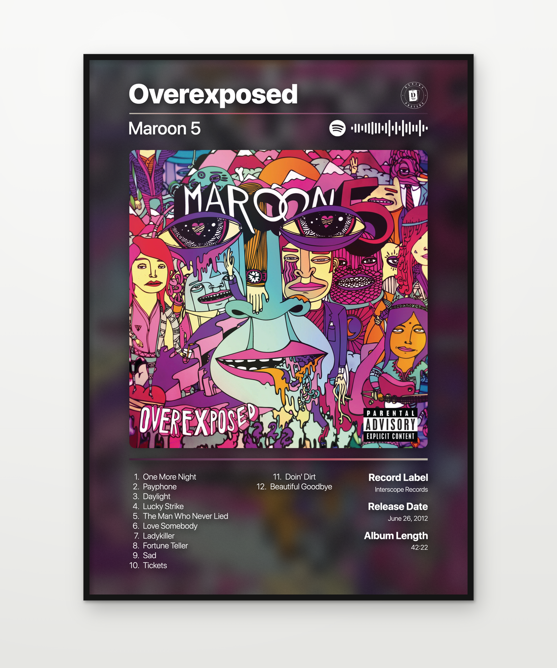 Maroon 5 Posters