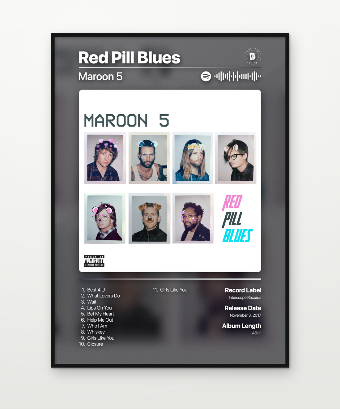 Maroon 5 Posters