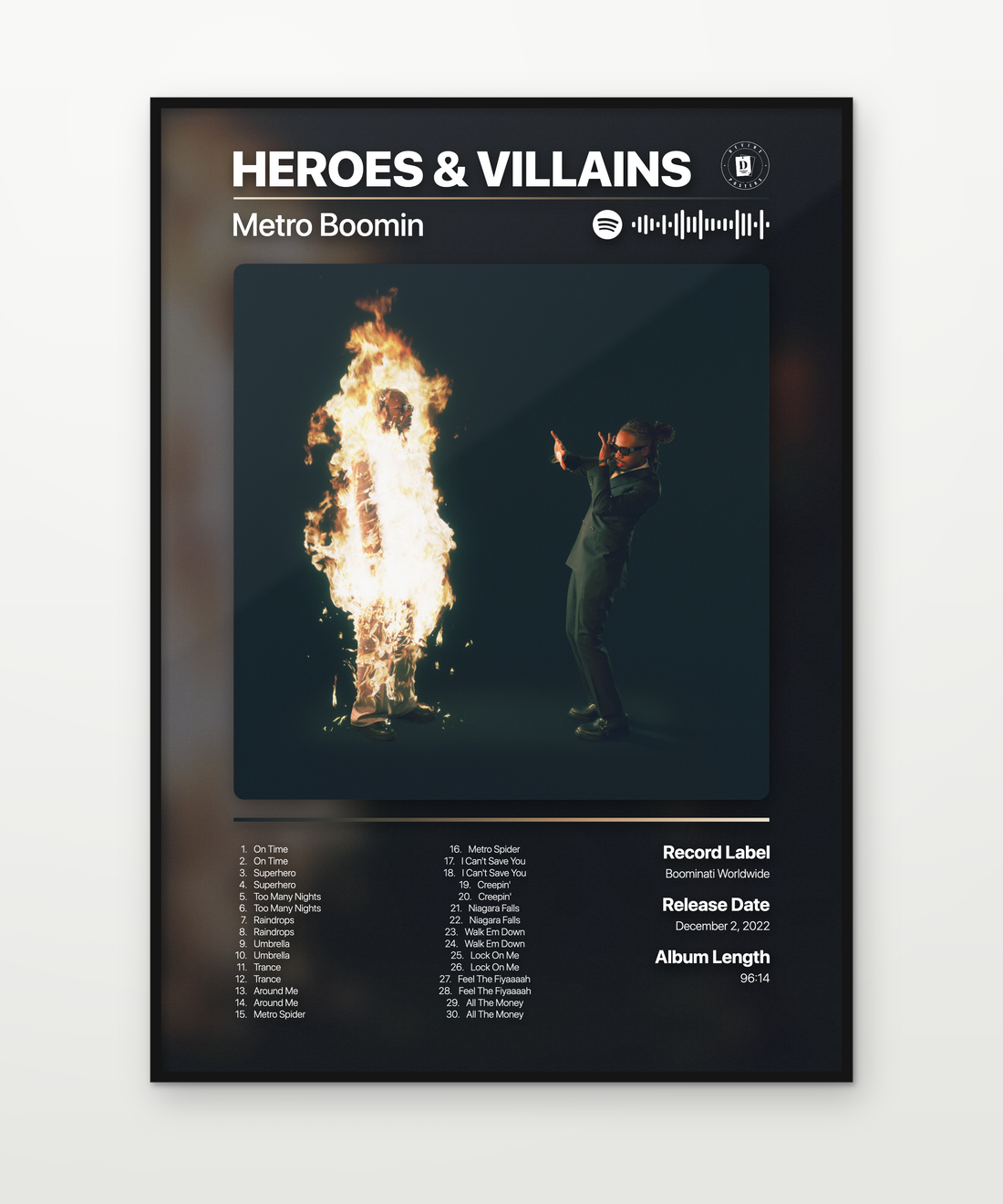 Metro Boomin HEROES VILLAINS 2022 2