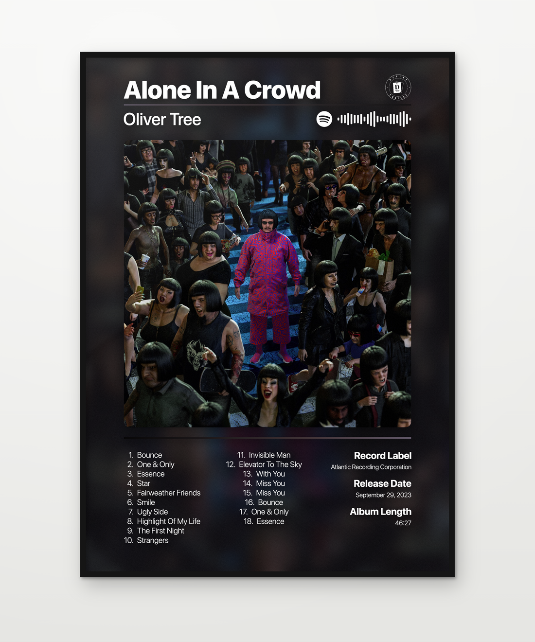 Oliver Tree Alone In A Crowd