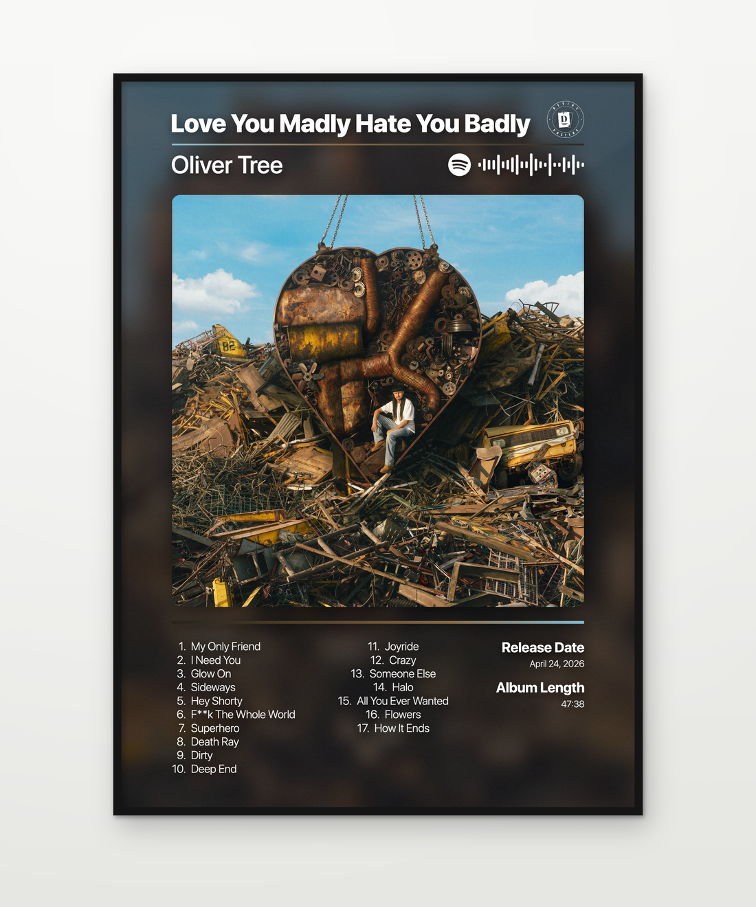 Oliver Tree Love You Madly Hate You Badly