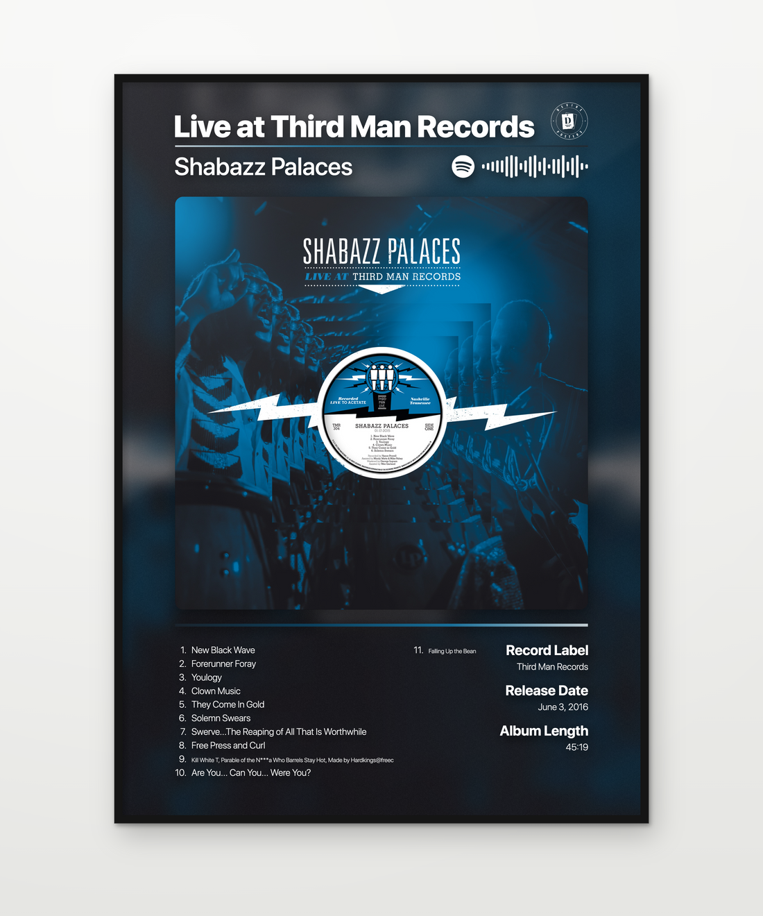 Shabazz Palaces Live at Third Man Records