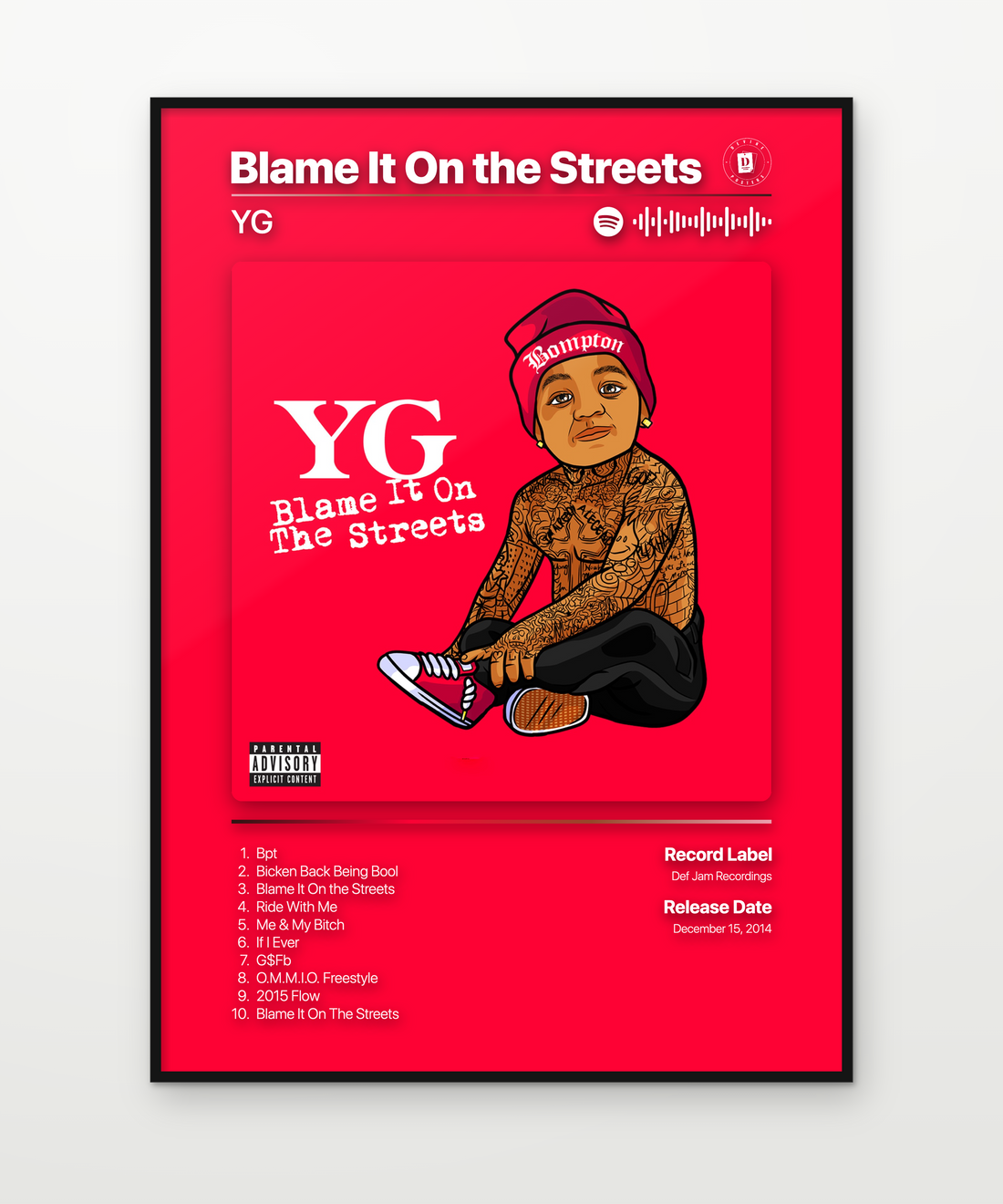 YG Blame It On the Streets
