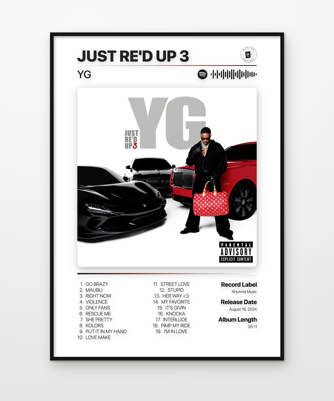 YG JUST RED UP 3