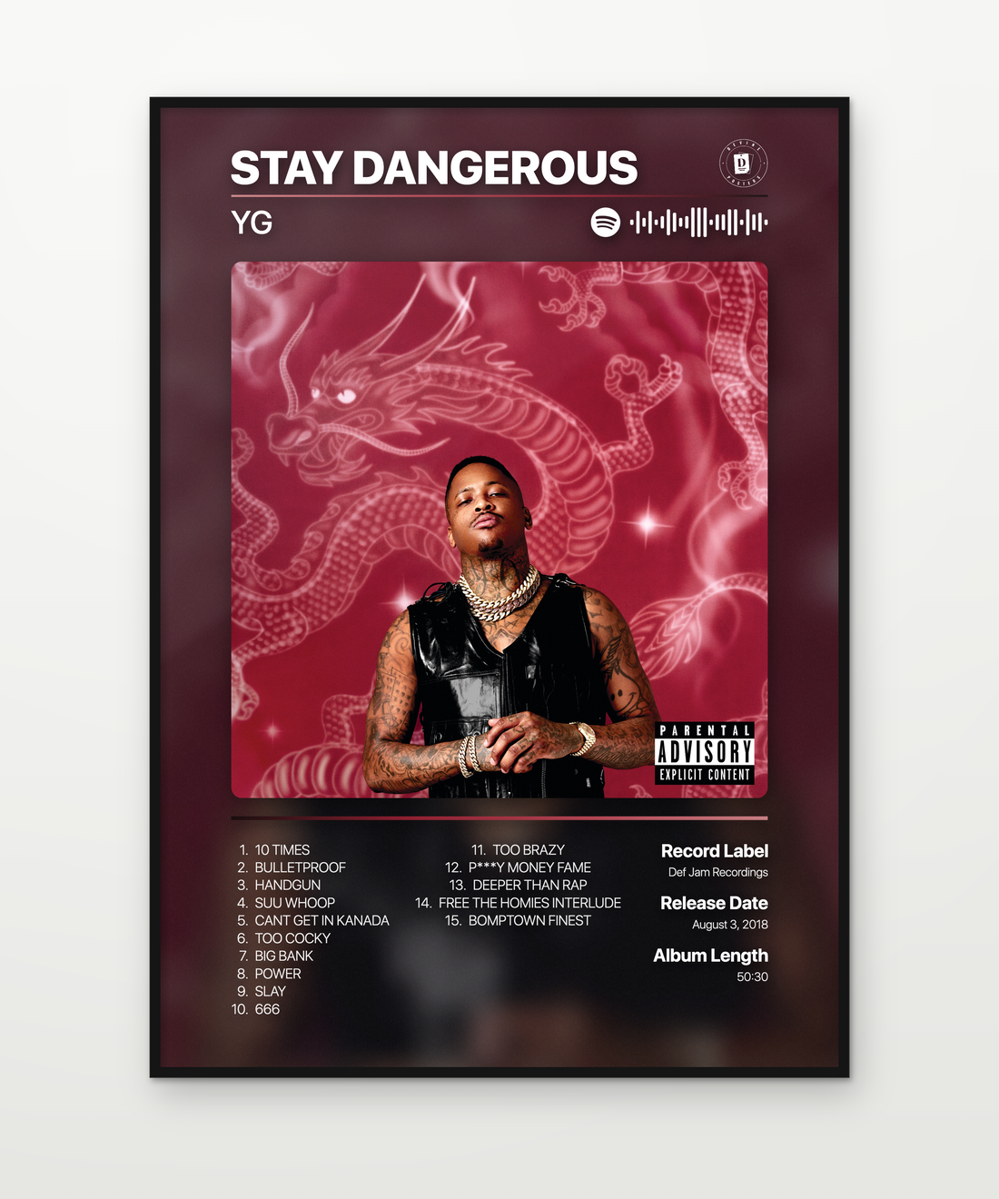 YG STAY DANGEROUS