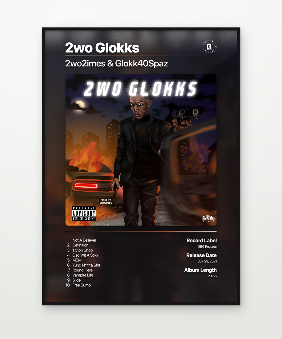2wo2imes Glokk40Spaz 2wo Glokks