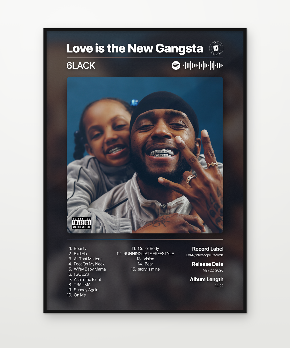 6LACK Love is the New Gangsta