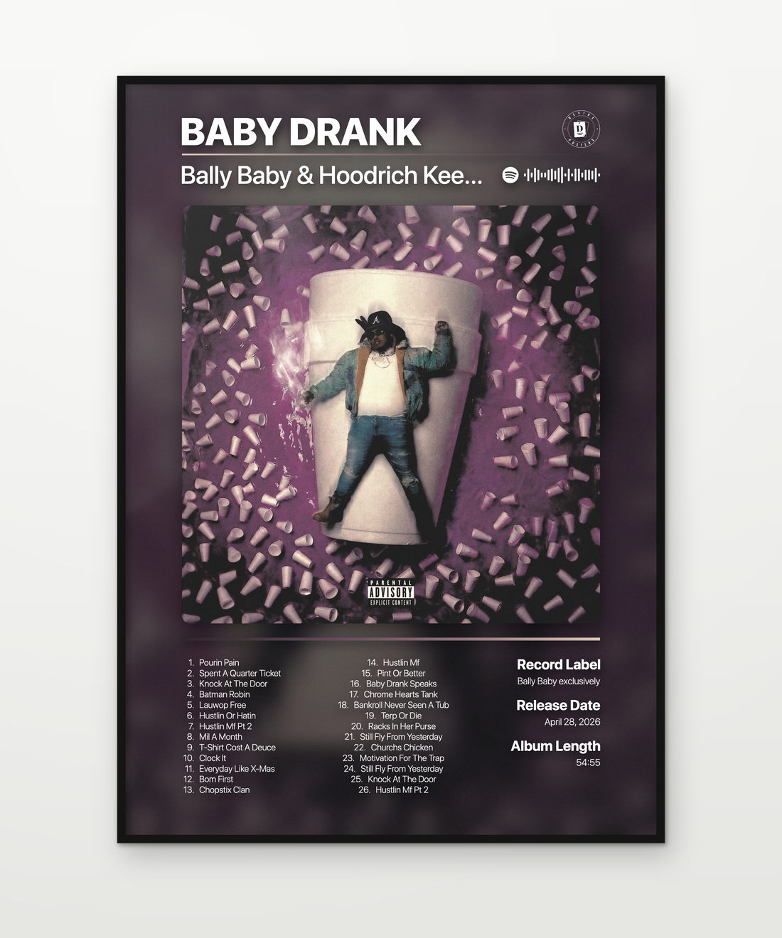 Bally Baby Hoodrich Keem BABY DRANK