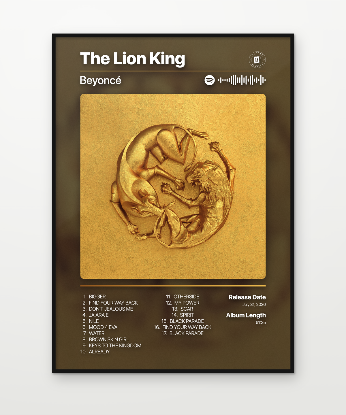 Beyoncé The Lion King The Gift
