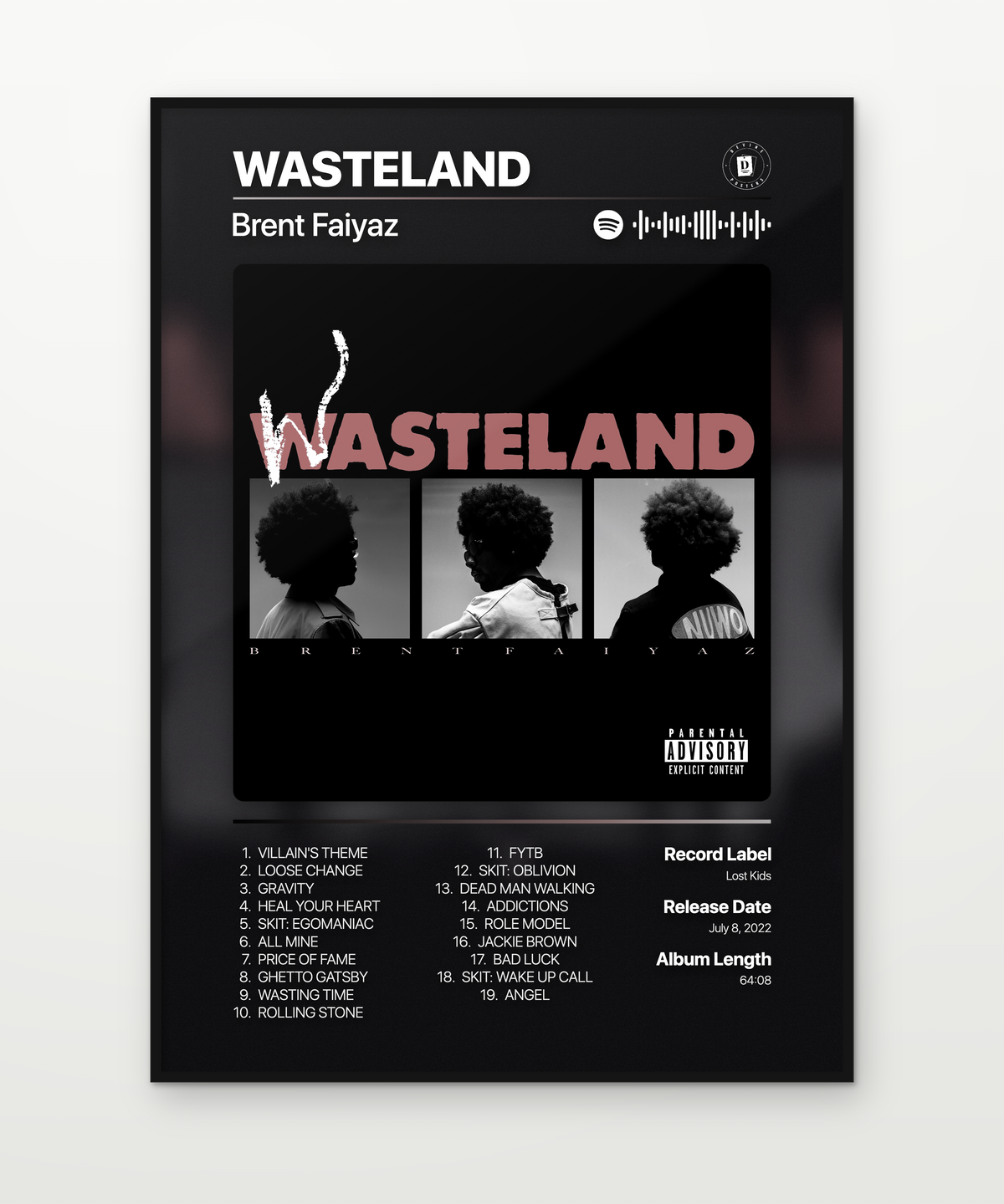 Brent Faiyaz WASTELAND