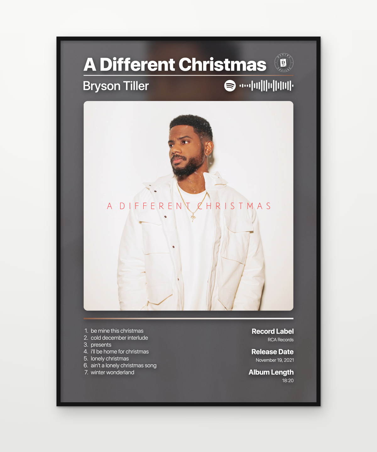 Bryson Tiller A Different Christmas
