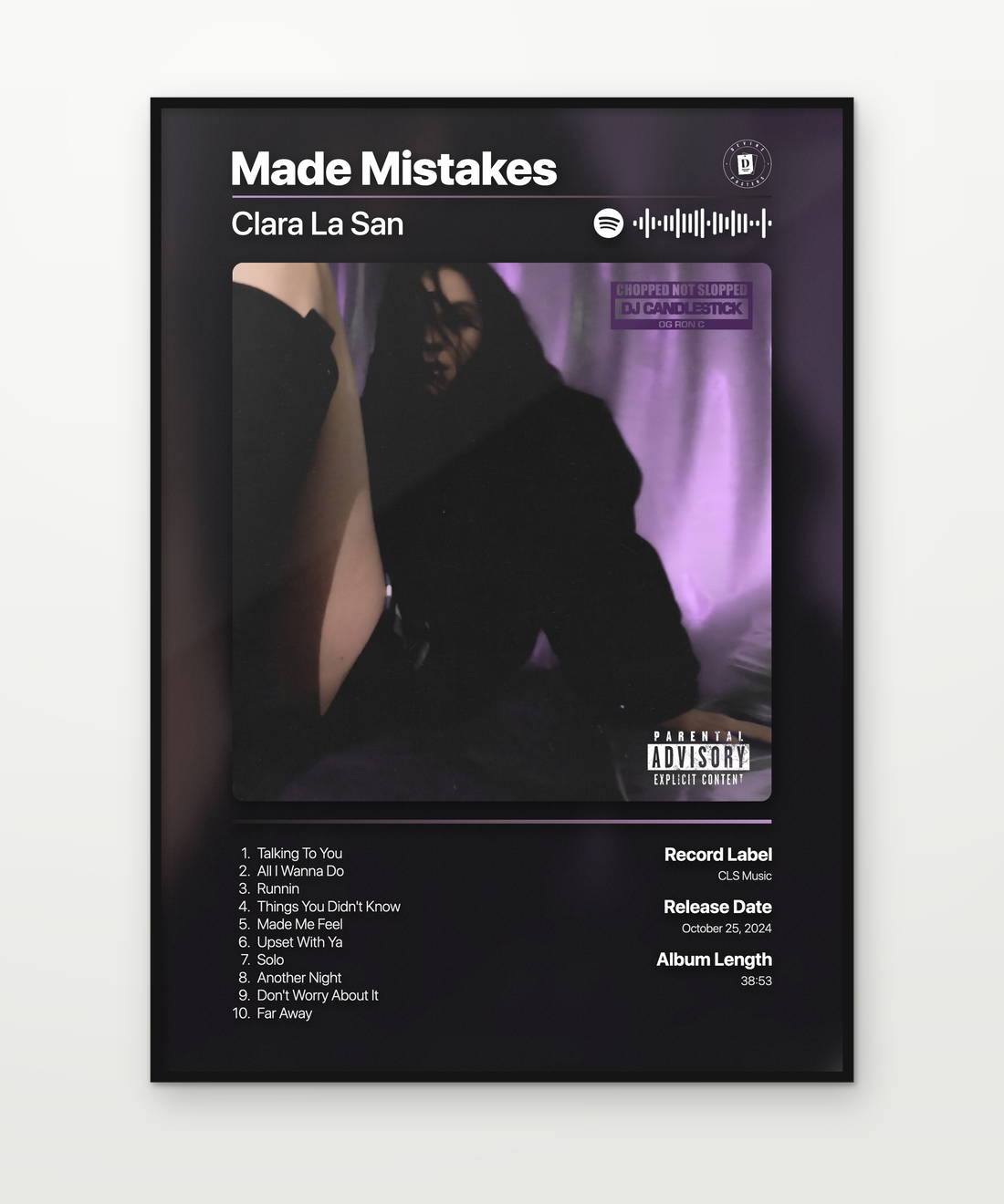 Clara La San Made Mistakes