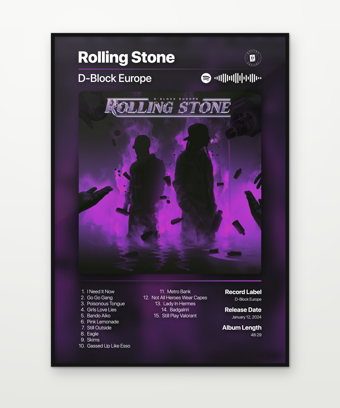 D-Block Europe Rolling Stone