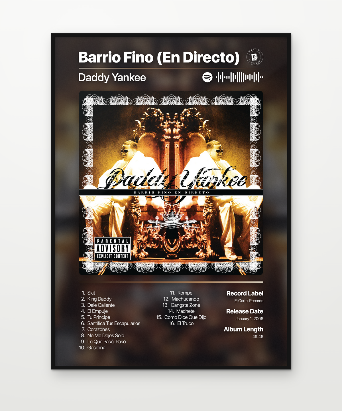 Daddy Yankee Barrio Fino En Directo