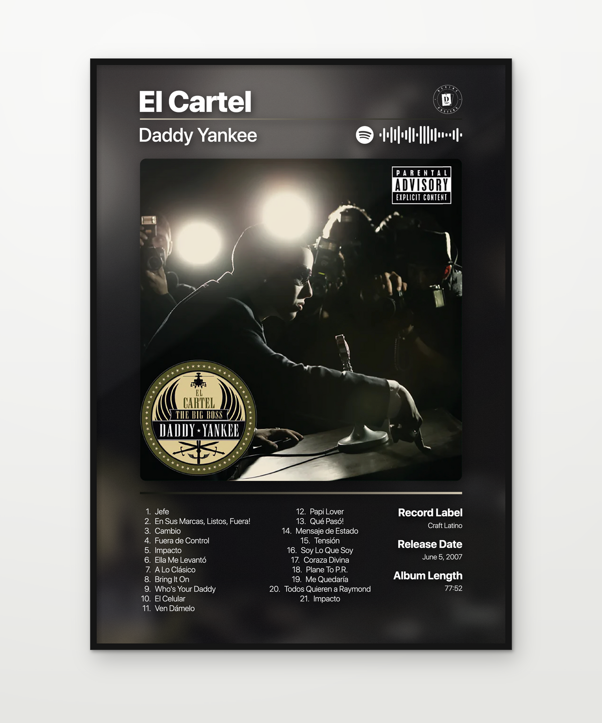 Daddy Yankee El Cartel The Big Boss