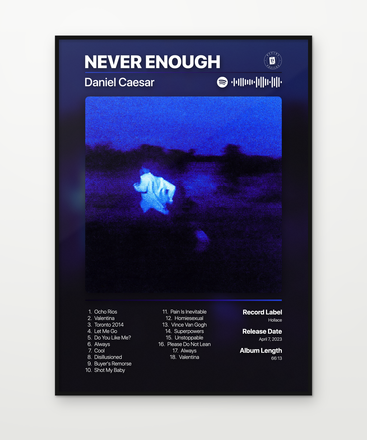 Daniel Caesar NEVER ENOUGH 2023