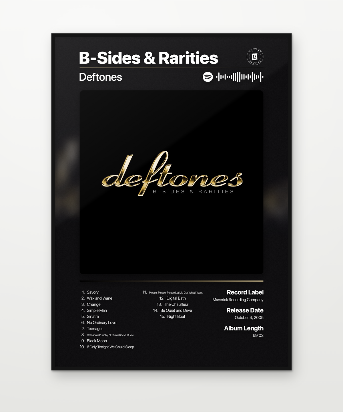 Deftones B-Sides Rarities