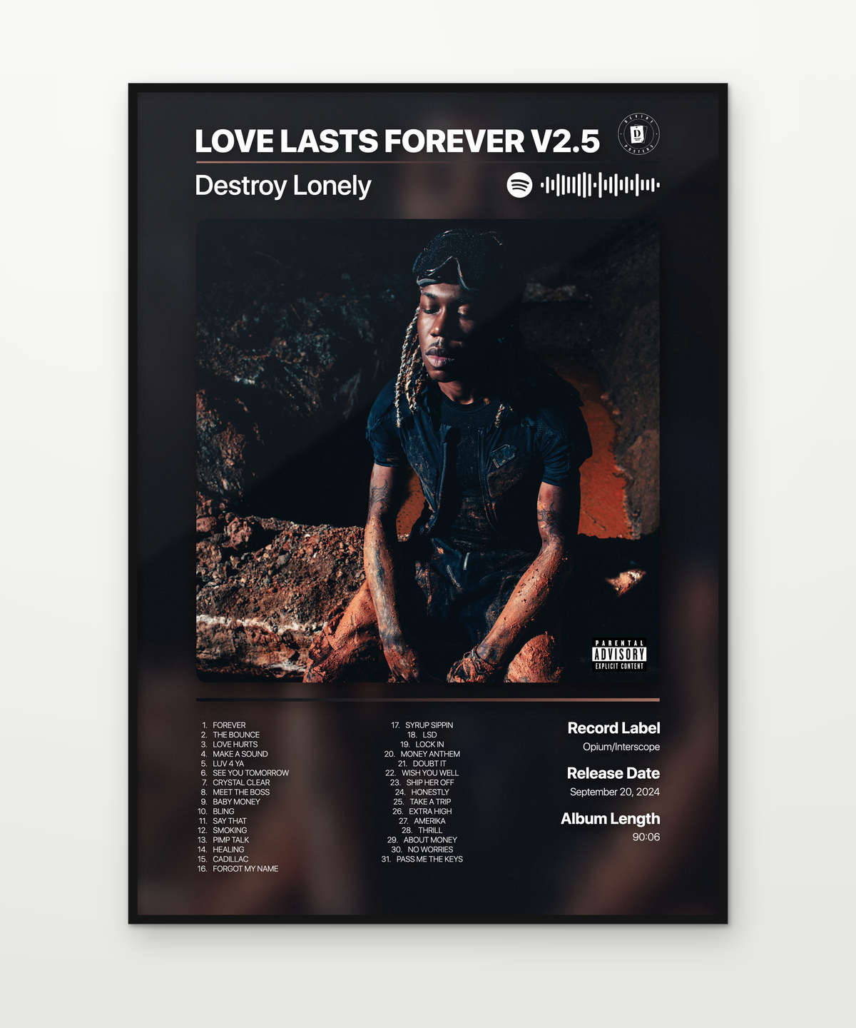 Destroy Lonely LOVE LASTS FOREVER V25