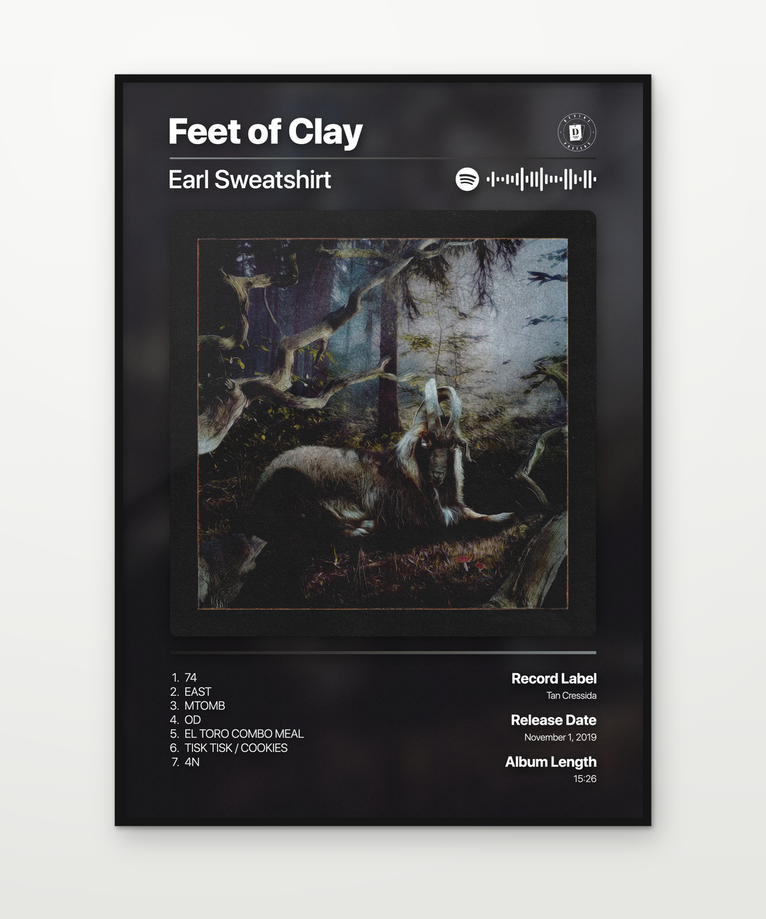 Earl Sweatshirt FEET OF CLAY