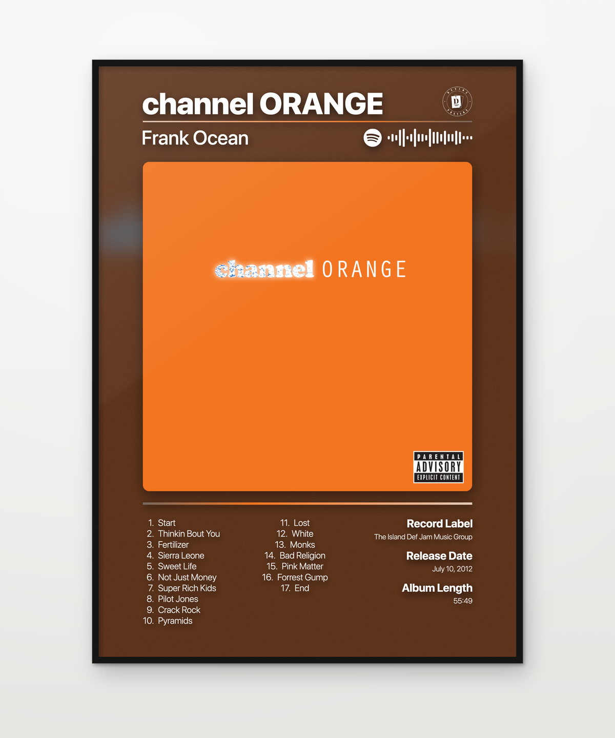 Frank Ocean channel ORANGE