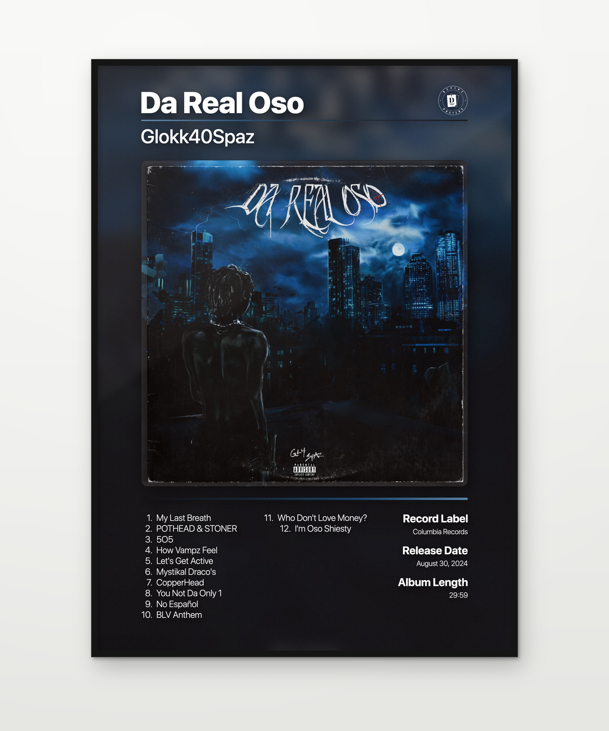 Glokk40Spaz Da Real Oso