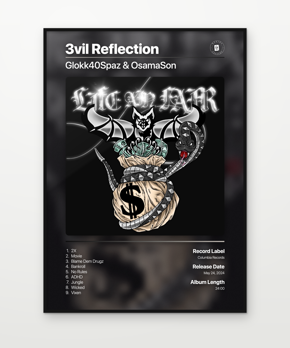 Glokk40Spaz OsamaSon 3vil Reflection