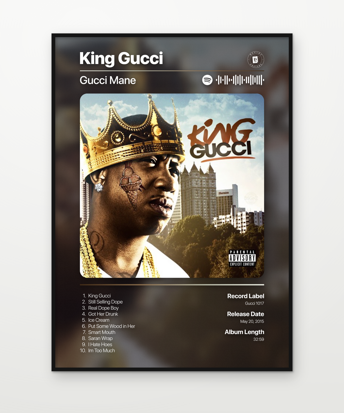 Gucci Mane Mixtape Posters