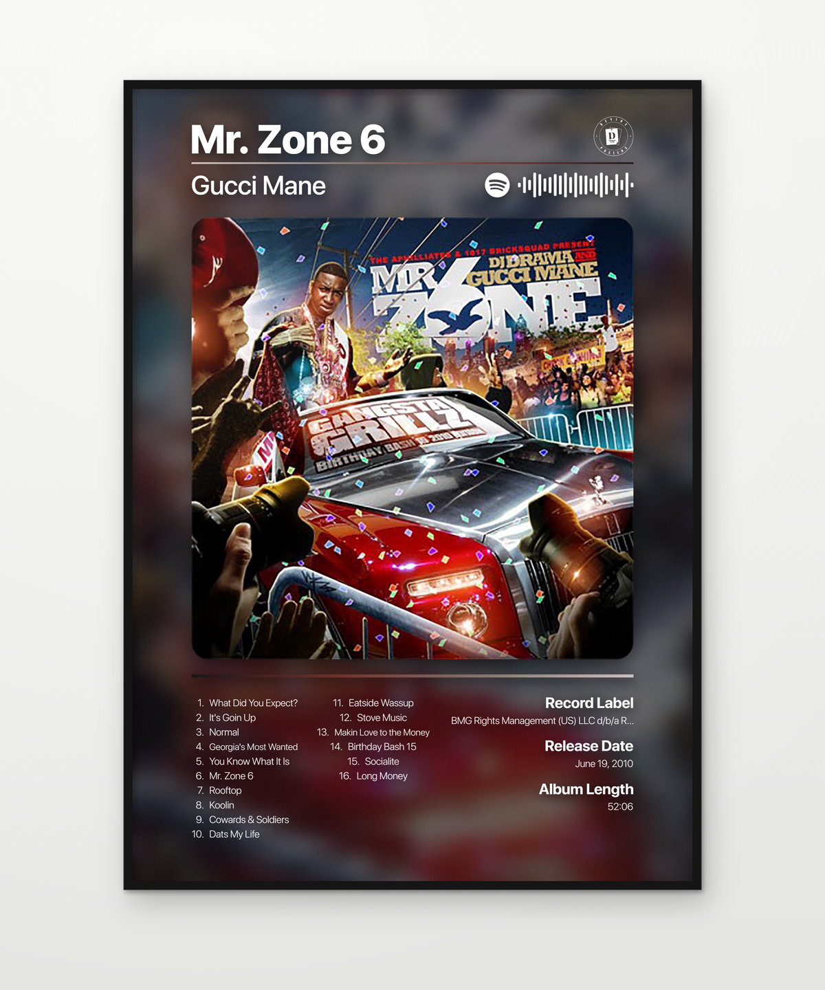 Gucci Mane Mixtape Posters