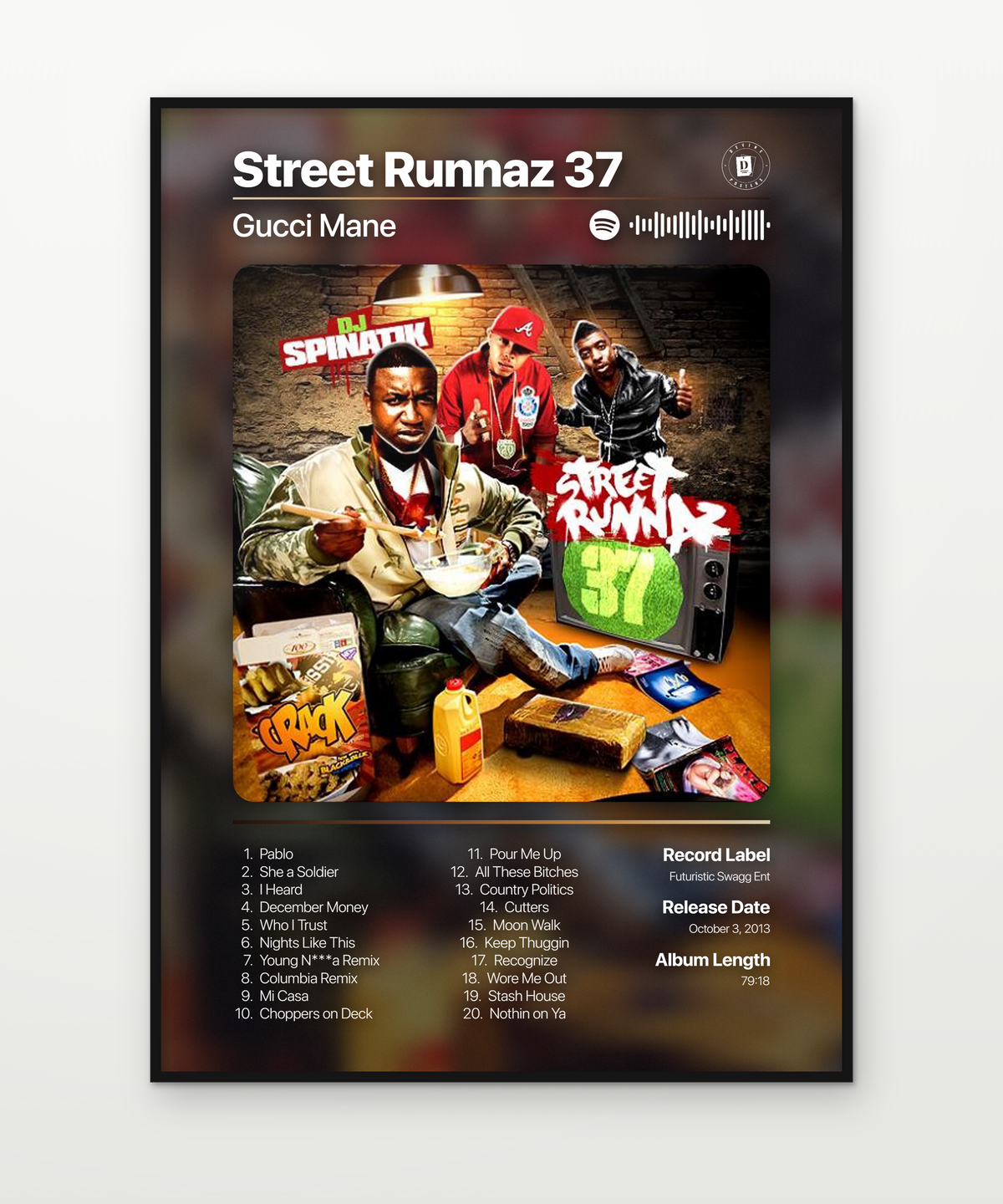 Gucci Mane Mixtape Posters