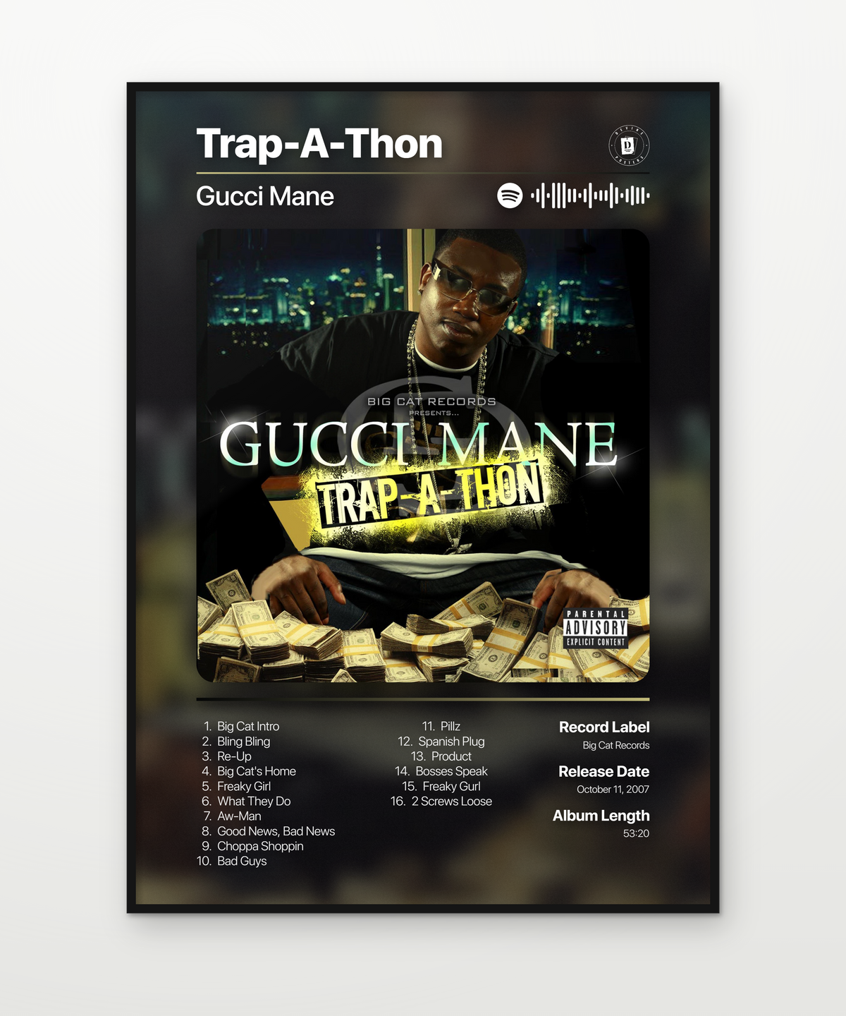 Gucci Mane Mixtape Posters
