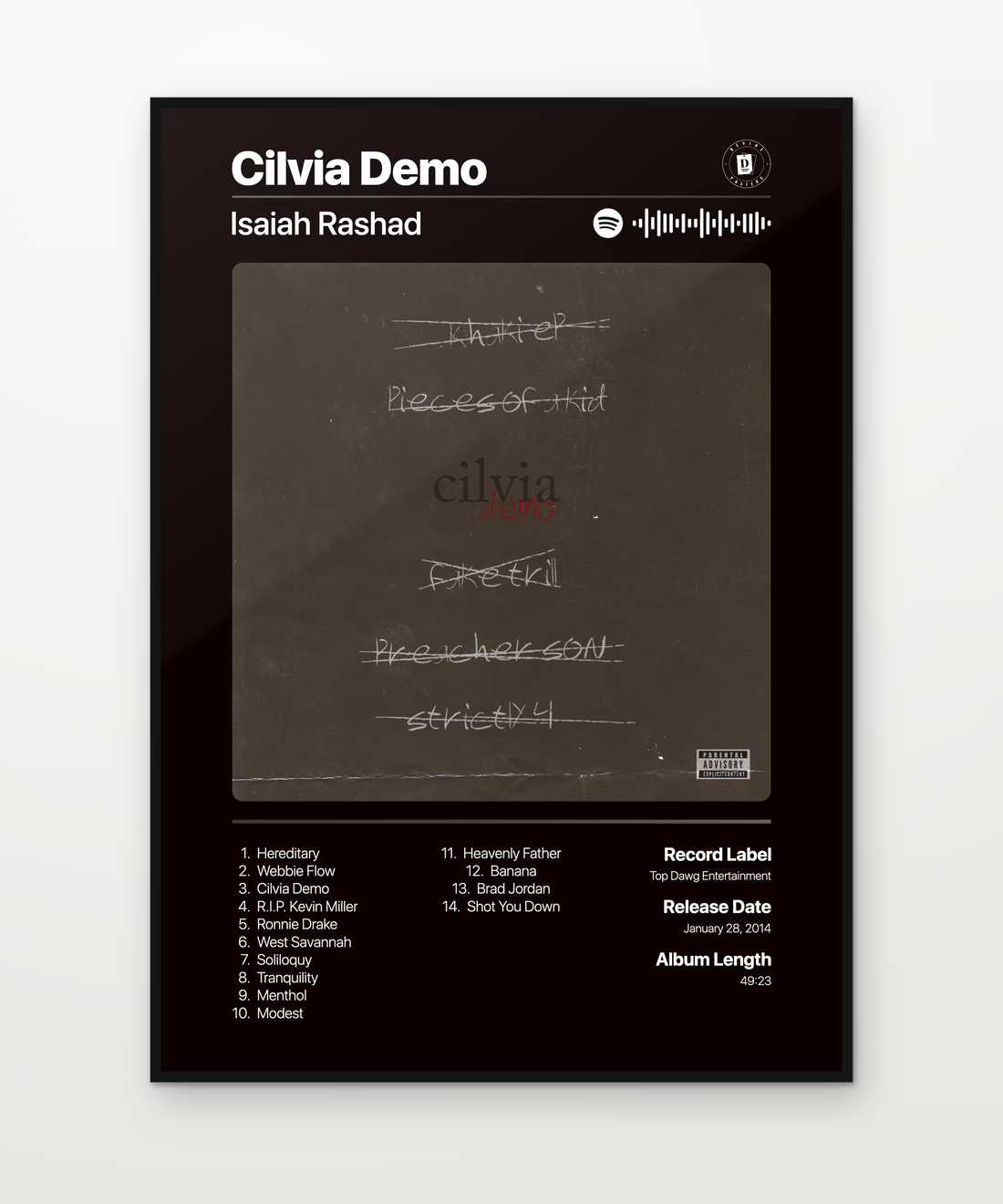 Isaiah Rashad Cilvia Demo