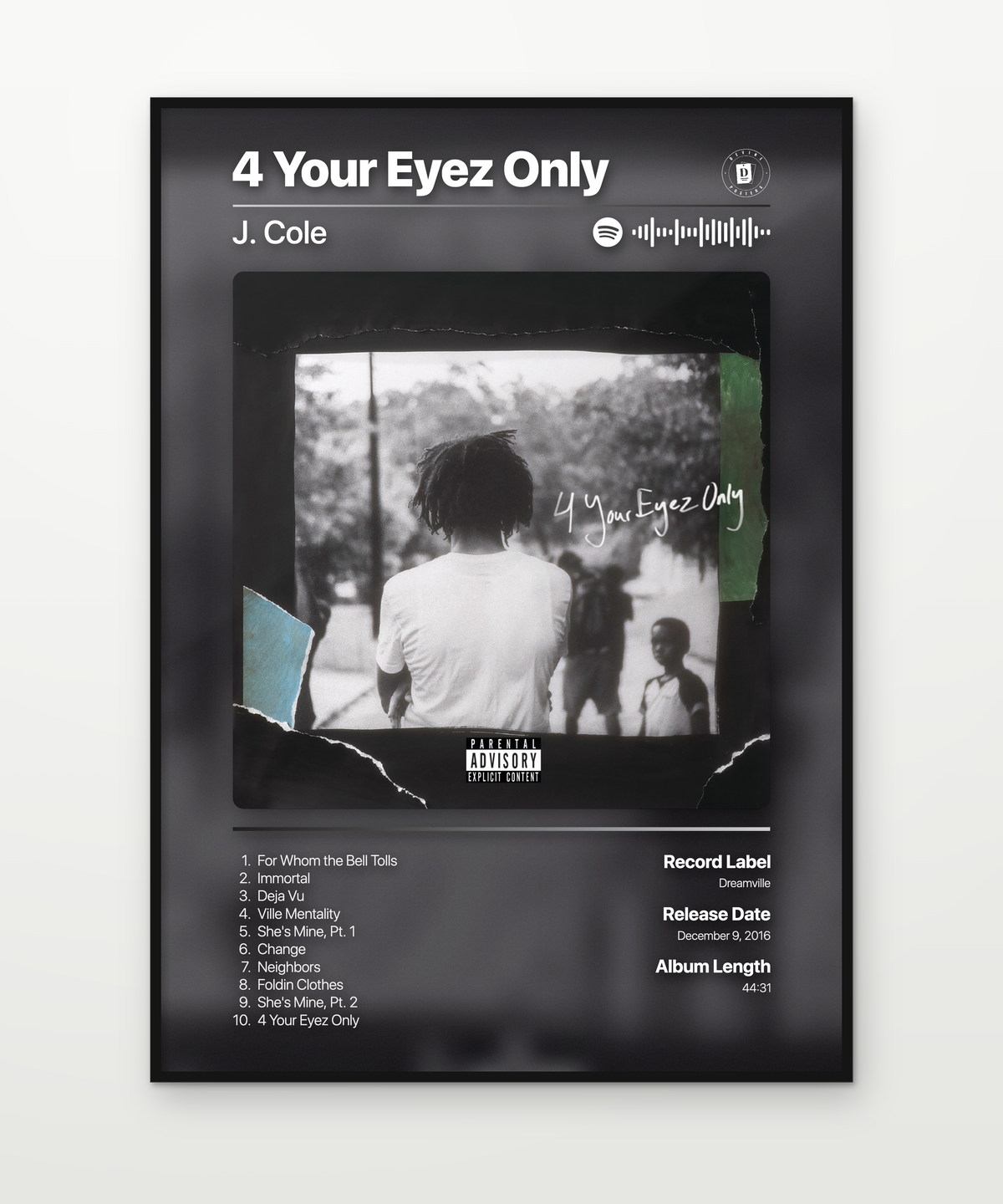 J Cole 4 Your Eyez Only
