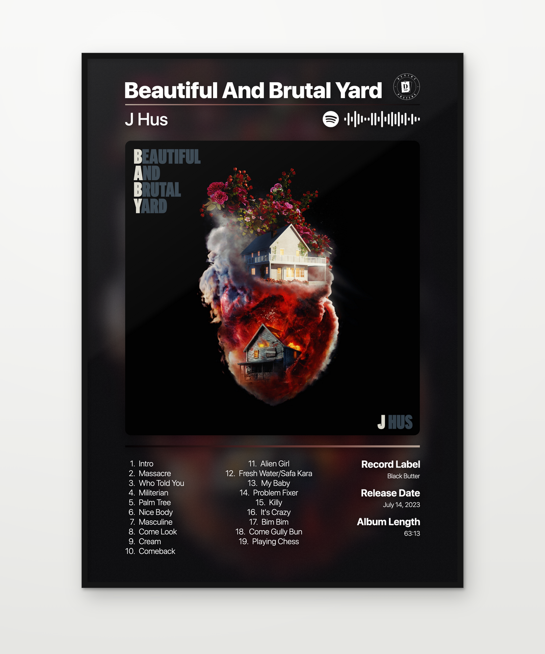 J Hus Beautiful And Brutal Yard
