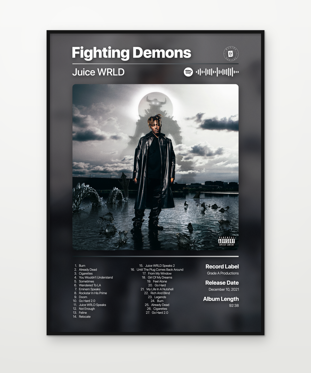 Juice WRLD Fighting Demons 2021