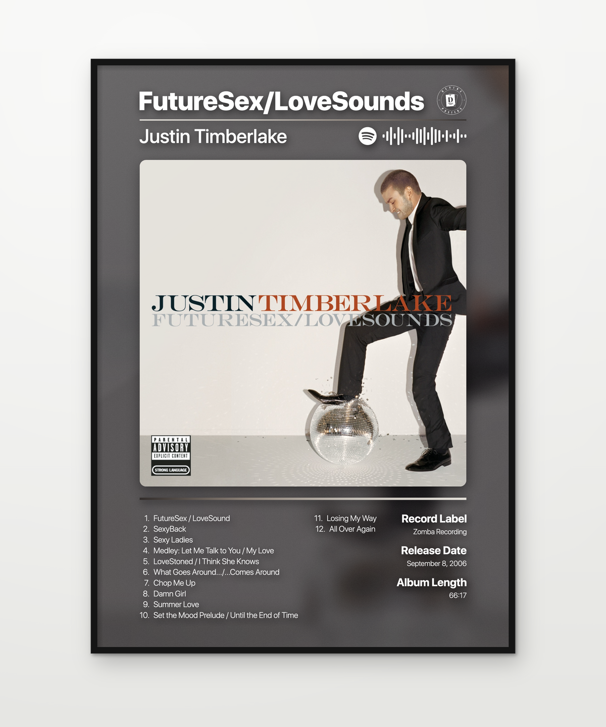 Justin Timberlake FutureSexLoveSounds 2006