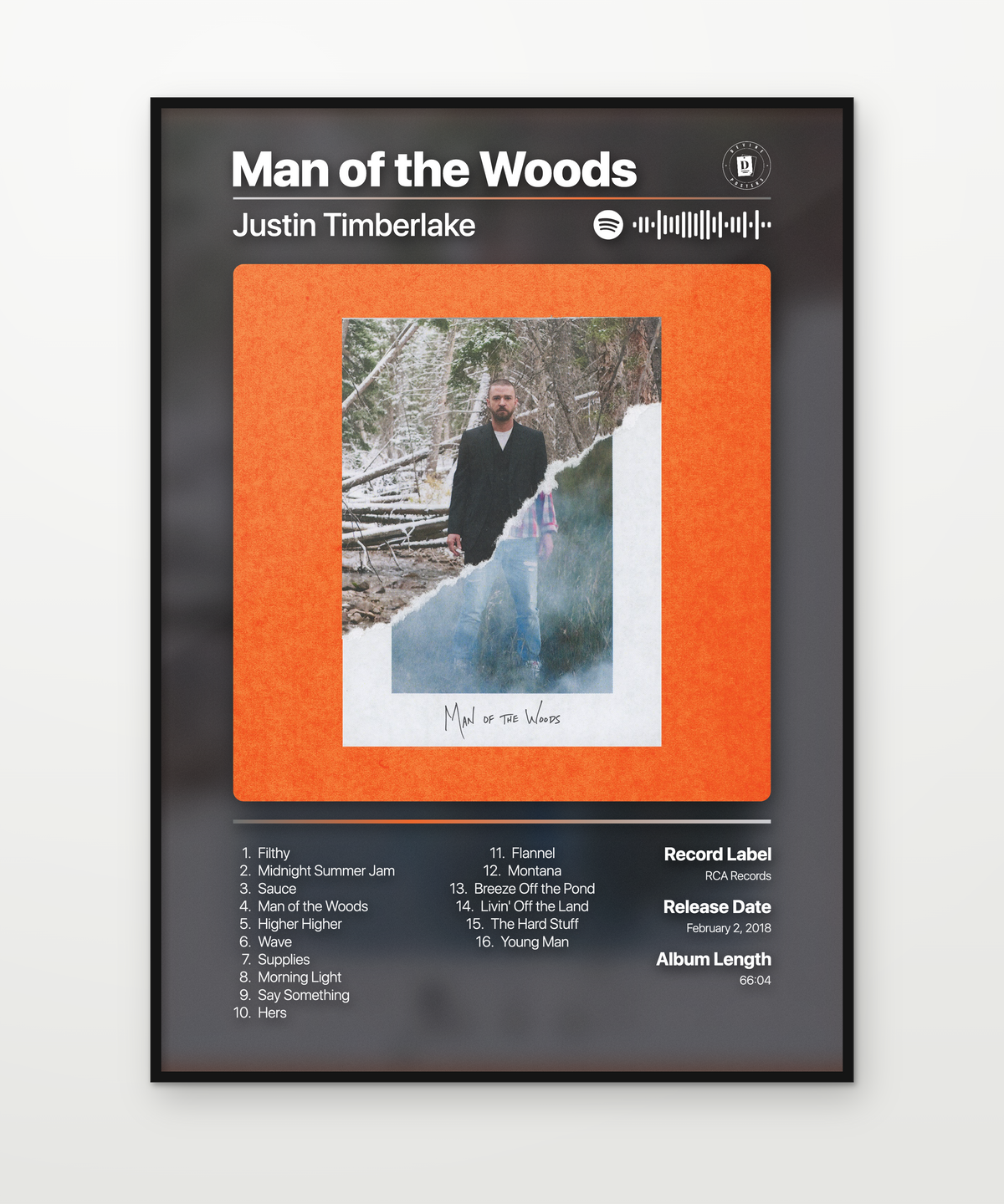 Justin Timberlake Man of the Woods