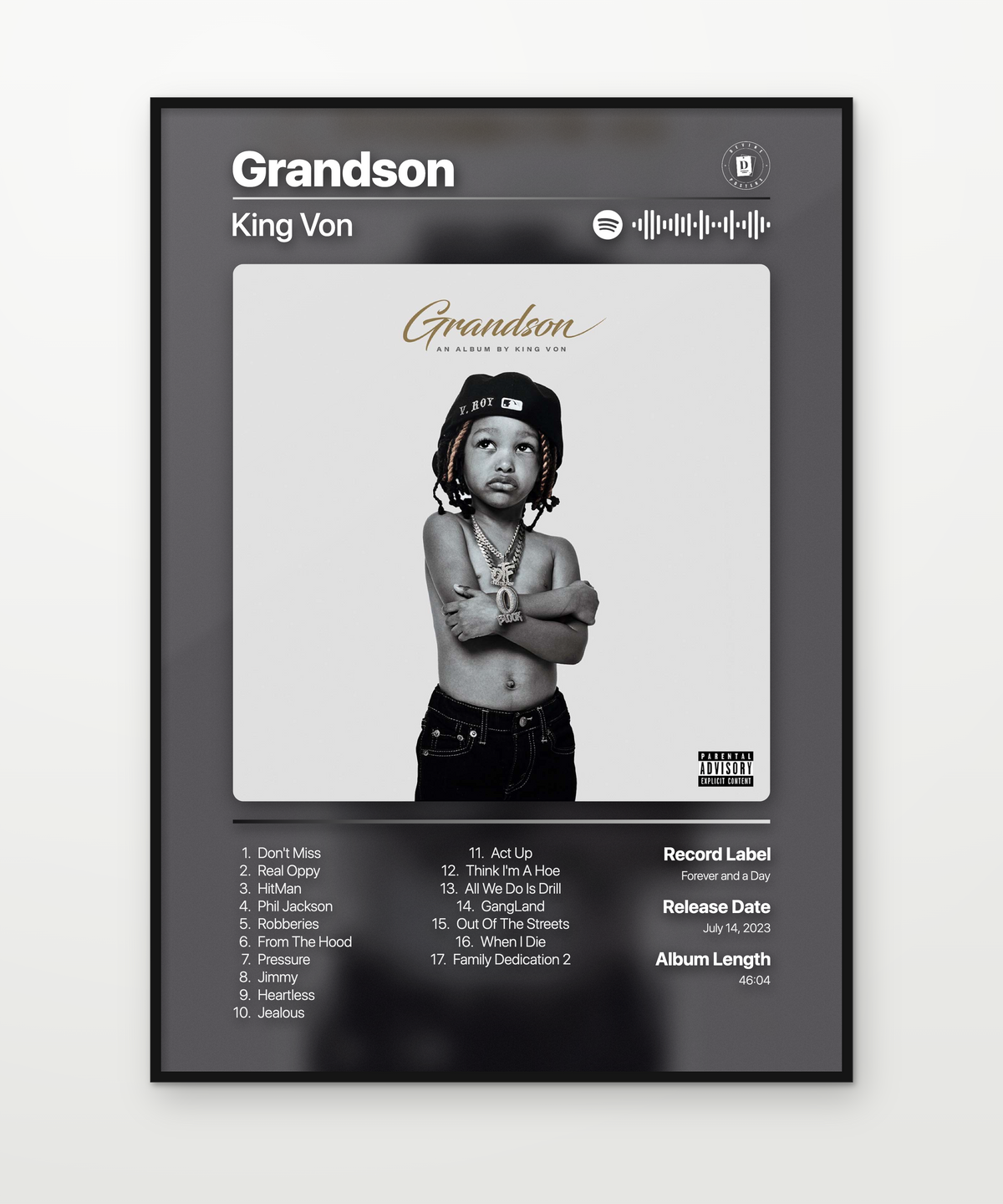 King Von Grandson