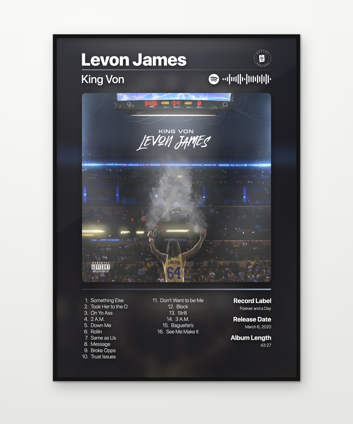 King Von Levon James