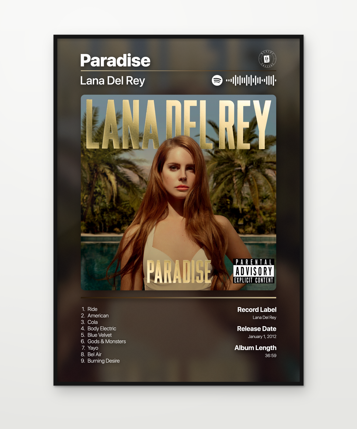 Lana Del Rey Paradise