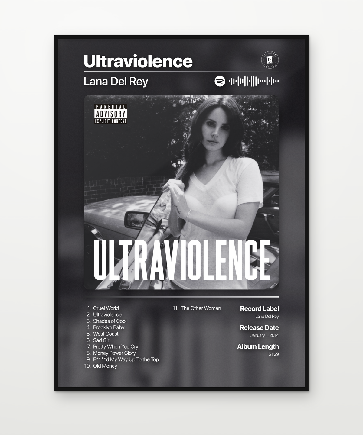Lana Del Rey Ultraviolence 2014