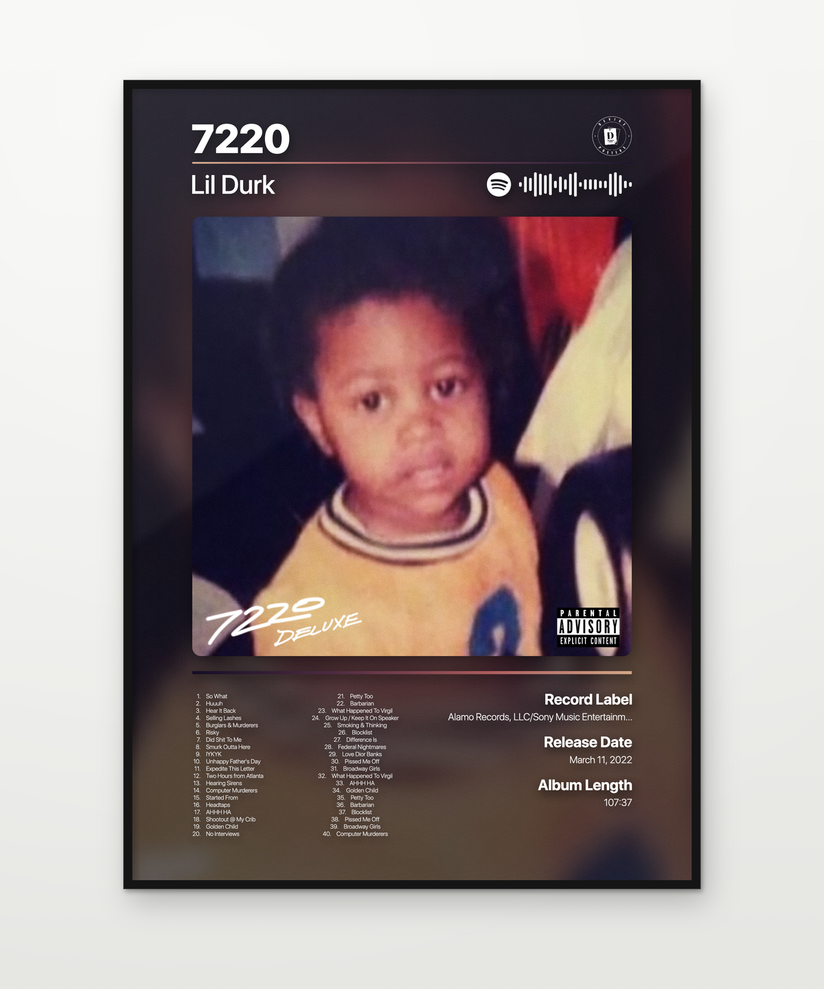 Lil Durk 7220 2022