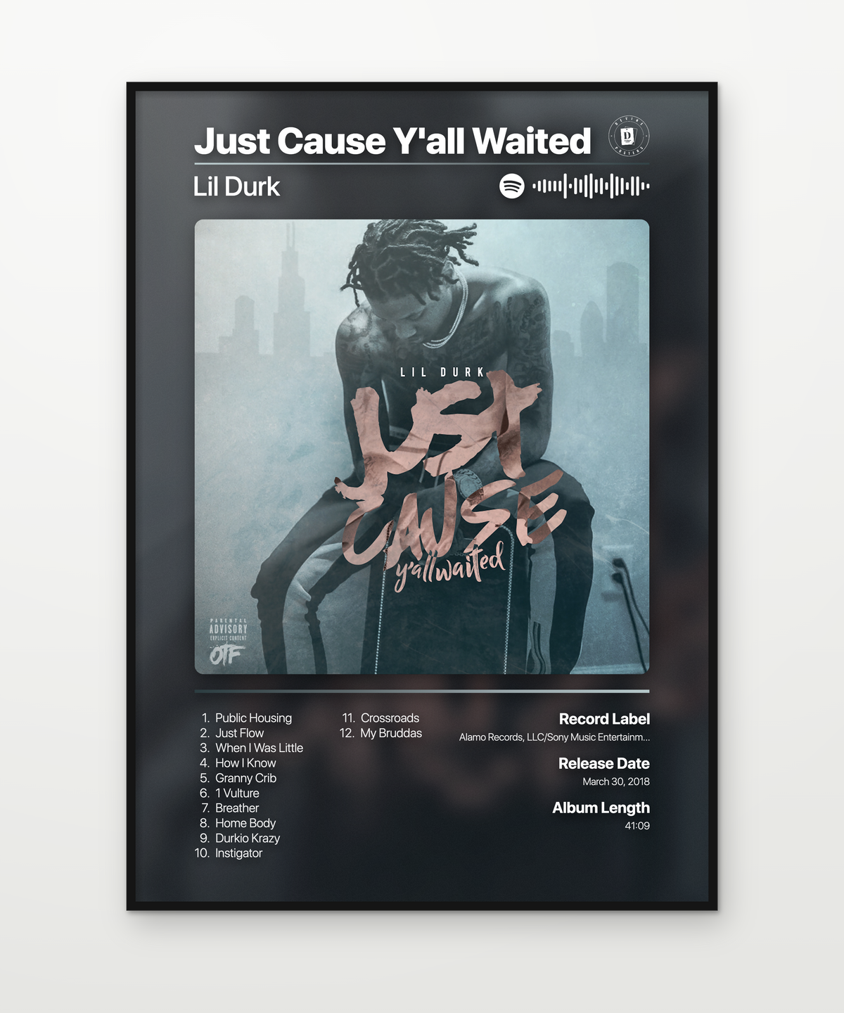 Lil Durk Just Cause Yall Waited