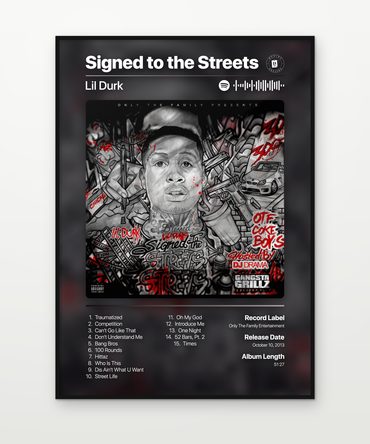 Lil Durk Signed to the Streets