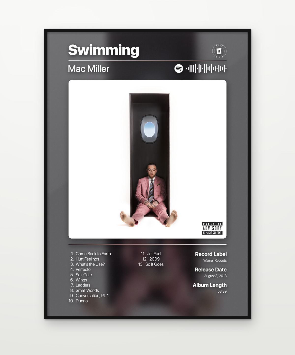 Mac Miller Swimming